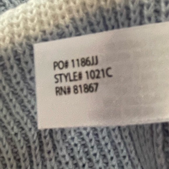 U.S. Polo ASSN. Stripes Sweater Sz M - Picture 7 of 9